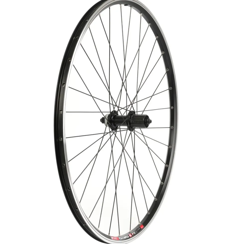 Shimano | DT Swiss FH-QC400 | 535 Achterwiel - 28" | 10x135mm | QR - Shimano HG