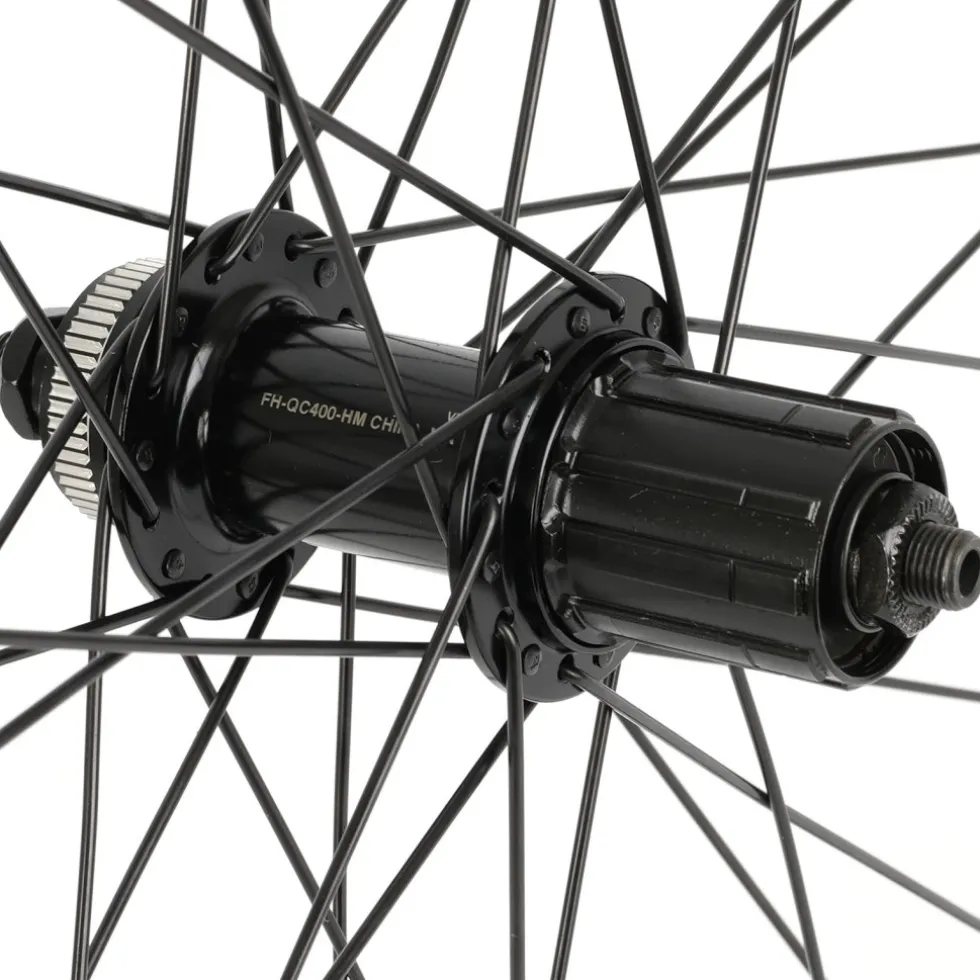 Shimano | DT Swiss FH-QC400 | 535 Achterwiel - 28" | 10x135mm | QR - Shimano HG