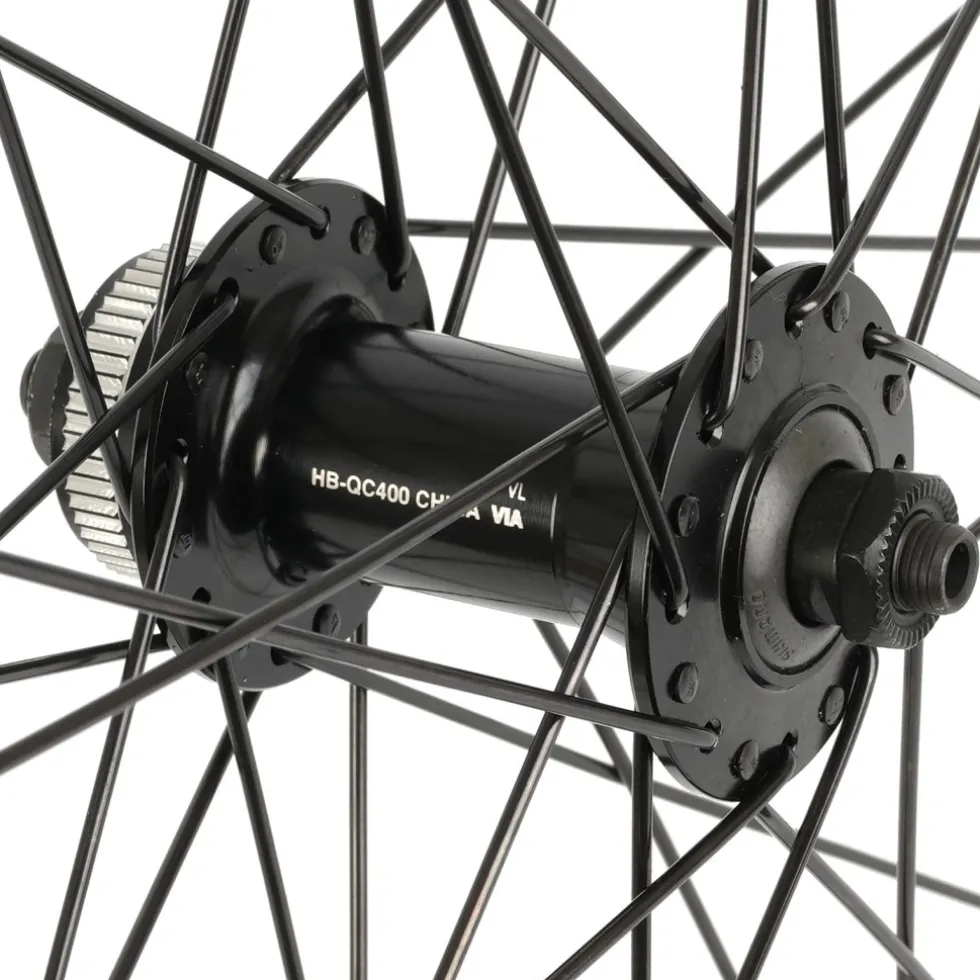 Shimano | DT Swiss HB-QC400 | U 533 Voorwiel - 28" - Centerlock | 10x100mm | QR