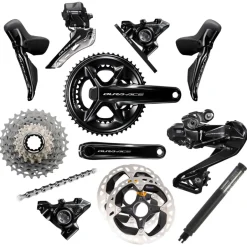 Groepsets < Shimano Dura Ace Di2 R9200/R9250 Groupset - 2x12-speed - with Powermeter Crank