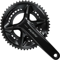 Shimano 105 FC-R7100 Crankset - 2x12-speed - black