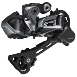 Shimano GRX Di2 RD-RX815-GS / RD-RX817-GS Shadow RD+ Achterderailleur | 11-Voudig | Middellange Kooi - zwart