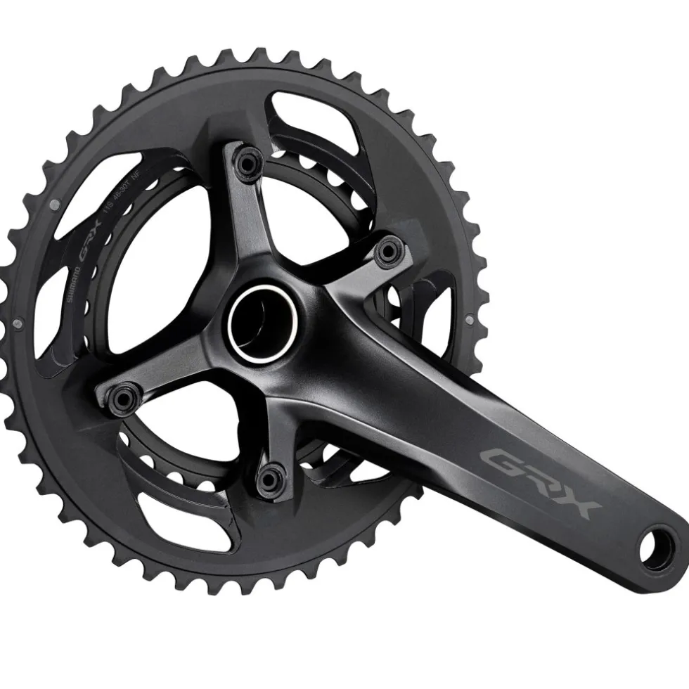 Shimano GRX FC-RX600 Crankset 2x10-speed - 46/30 Teeth - zwart