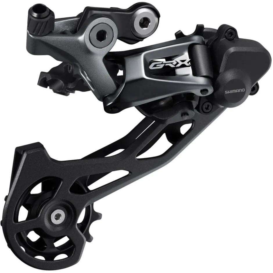 Derailleurs < Shimano GRX RD-RX810 / RD-RX812 Achterderailleur - Shadow RD+ | 11-Voudig | middellang (GS) - zwart