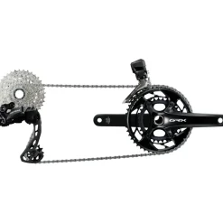 Groepsets < Shimano GRX RX825 Schakelgroep - Di2 | 2x12-voudig | met CS-HG710 Cassette (11-36T)