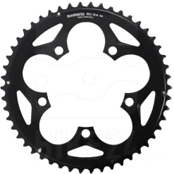 Kettingbladen < Shimano Kettingblad - 2x10-Voudig | voor FC-RS400 Crankset - zwart
