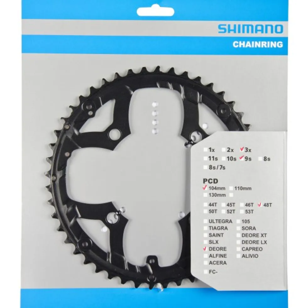 Shimano Kettingblad - 3x9-Voudig | voor Deore FC-M590 / M591 Crankset