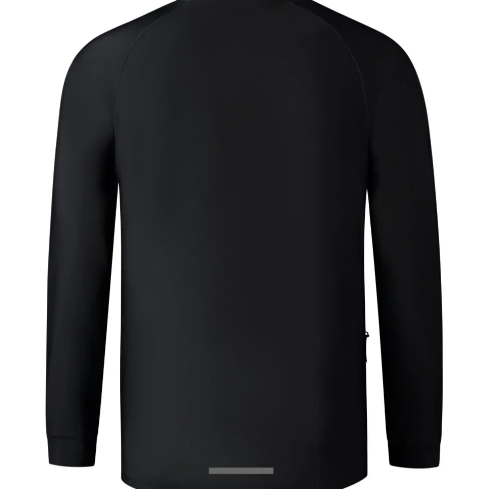 Shimano Myoko Warm MTB Fietsshirt met lange mouwen Heren - zwart