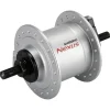 Shimano Nexus DH-C3000-1N Hub Dynamo - Rim Brake - 9x100mm Nut Type - silver