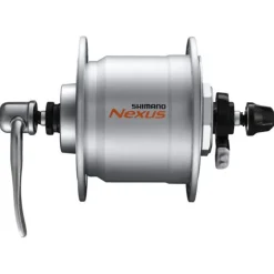 Shimano Nexus DH-C3000-3N-QR Hub Dynamo - Rim Brake - 9x100mm QR - silver