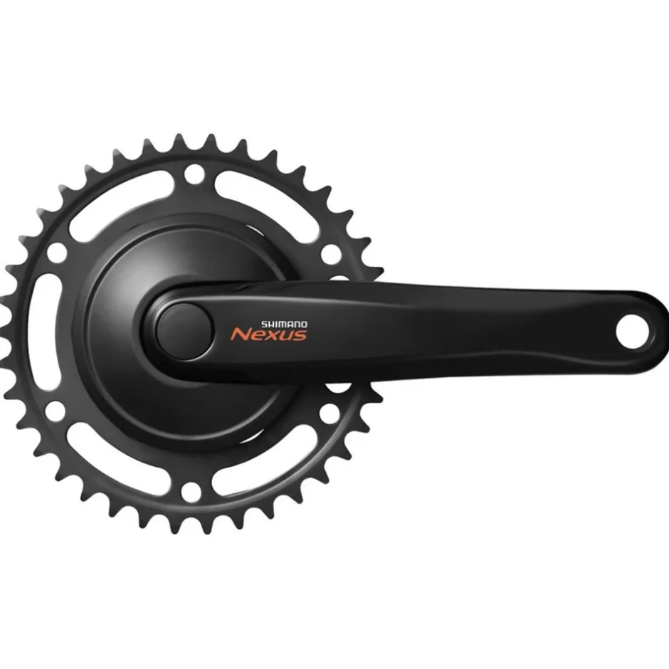 Crankstellen < Shimano Nexus FC-C6000 Crankset - black