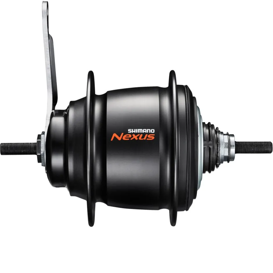 Naafversnellingen < Shimano Nexus SG-C6001-8C Internal Gear Hub - Coaster Brake - 10x1mm Nut Type - 8-Speed - black