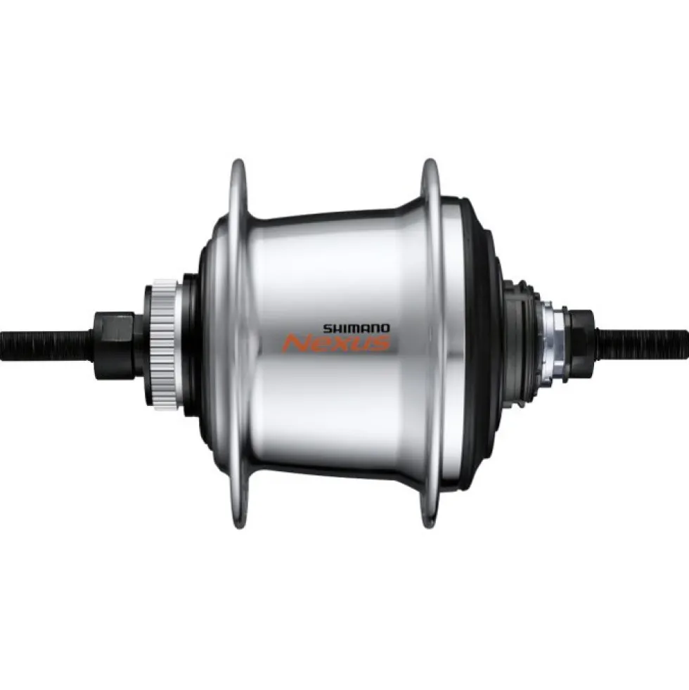 Shimano Nexus SG-C3001-7D Internal Gear Hub - Centerlock - 10x135mm Nut Type - 7-Speed - silver