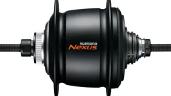 Naven En Freewheel|Naafversnellingen < Shimano Nexus SG-C6001-8D Internal Gear Hub - Centerlock - 10x135mm Nut Type - 8-Speed - black