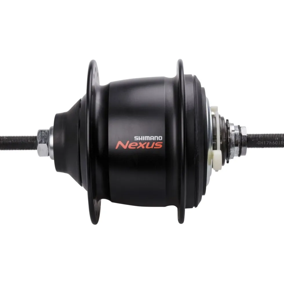Shimano Nexus SG-C6001-8R Internal Gear Hub - Roller Brake - 10x132mm Nut Type - 8-Speed - black