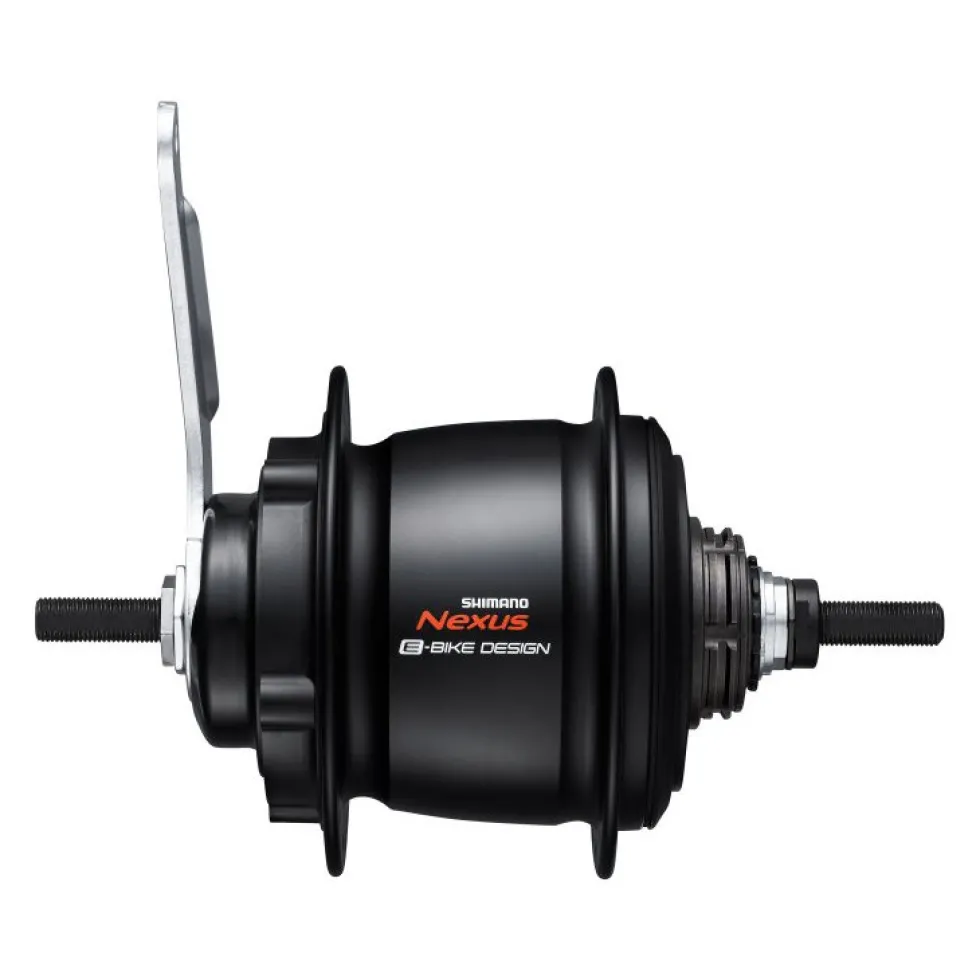 Shimano Nexus STePS SG-C7002-5CD Internal Gear Hub for E-Bike - Coaster Brake / 5-Bolt - 135mm Nut Type - 5-speed - 32 Spoke Holes - black