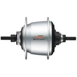 E-Bike Wielen, Velgen En Naven|Naafversnellingen < Shimano Nexus STePS SG-C7000-5D Internal Gear Hub for E-Bike - Centerlock - 10x135mm Nut Type - 5-Speed - silver