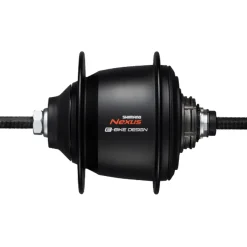 Naven En Freewheel|E-Bike Wielen, Velgen En Naven < Shimano Nexus STePS SG-C7000-5R/5V Internal Gear Hub for E-Bike - Rim Brake - 10x135mm Nut Type - 5-Speed - black
