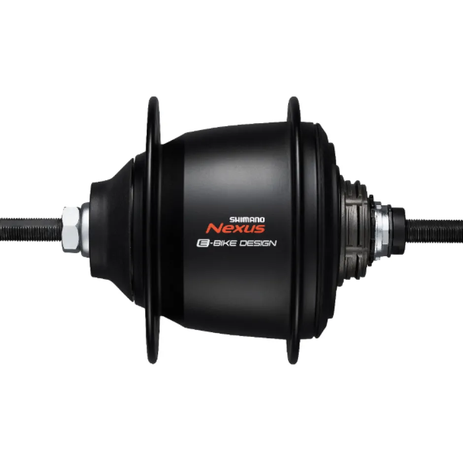 Naven En Freewheel|E-Bike Wielen, Velgen En Naven < Shimano Nexus STePS SG-C7000-5R/5V Internal Gear Hub for E-Bike - Rim Brake - 10x135mm Nut Type - 5-Speed - black