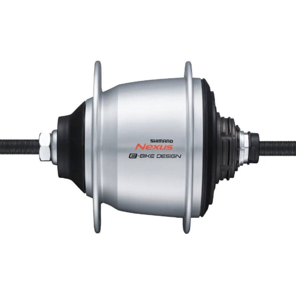 Shimano Nexus STePS SG-C7000-5R/5V Internal Gear Hub for E-Bike - Rim Brake - 10x135mm Nut Type - 5-Speed - silver