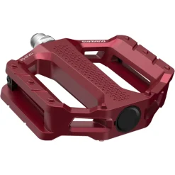 Platformpedalen < Shimano PD-EF202 Flat Pedal - red