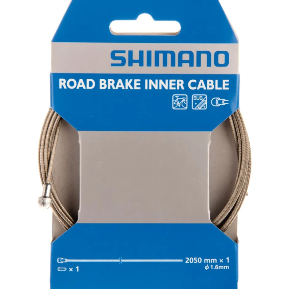 Bowdenkabels En Buitenkabels < Shimano Remkabel - Road | 1.6mm | Roestvrij Staal | SUS - 2050mm