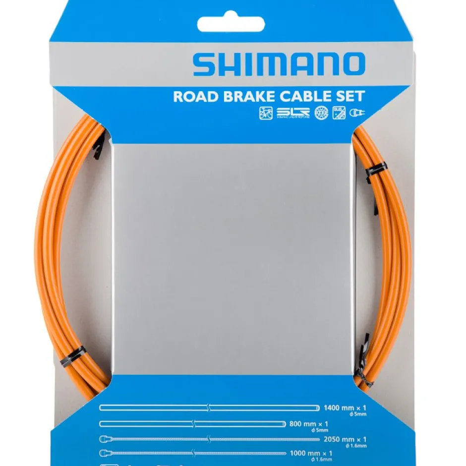 Bowdenkabels En Buitenkabels < Shimano Remkabelset - Road | Roestvrij Staal | SIL-TEC