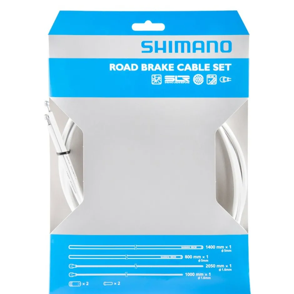 Bowdenkabels En Buitenkabels < Shimano Remkabelset - Road | Roestvrij Staal | SIL-TEC