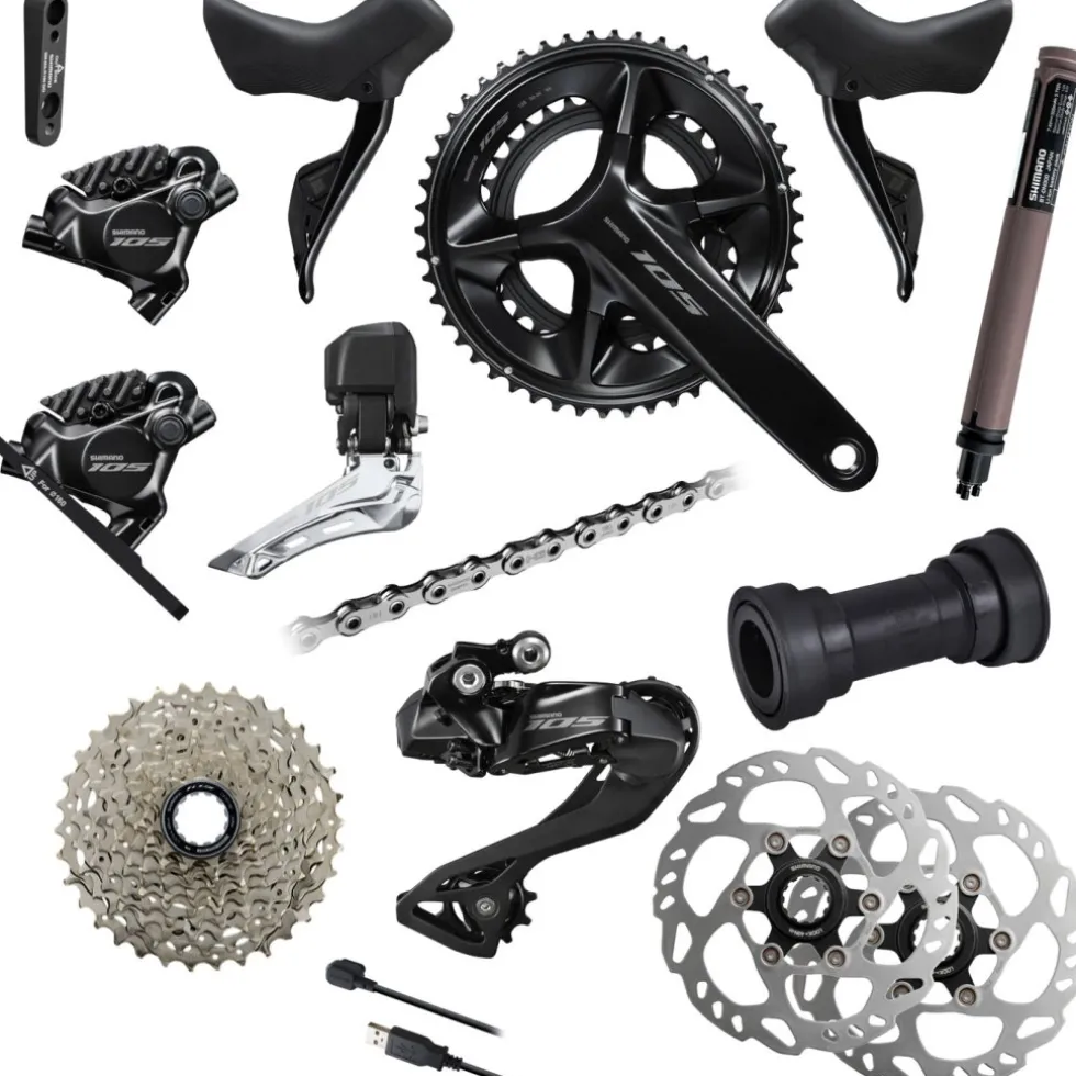Shimano 105 R7150 Schakelgroep - Di2 | 2x12-voudig - Speciale Aanbieding