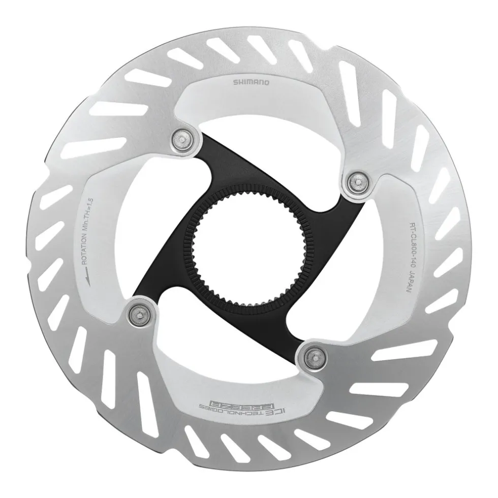 Shimano RT-CL800 Remschijf - Centerlock | Ice-Tech Freeza - black/silver