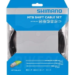 Shimano Schakelkabelset - MTB | Roestvrij Staal | OPTISLICK - zwart