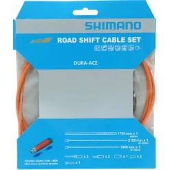 Bowdenkabels En Buitenkabels < Shimano Schakelkabelset - Road | Roestvrij Staal | met Polymeer Coating