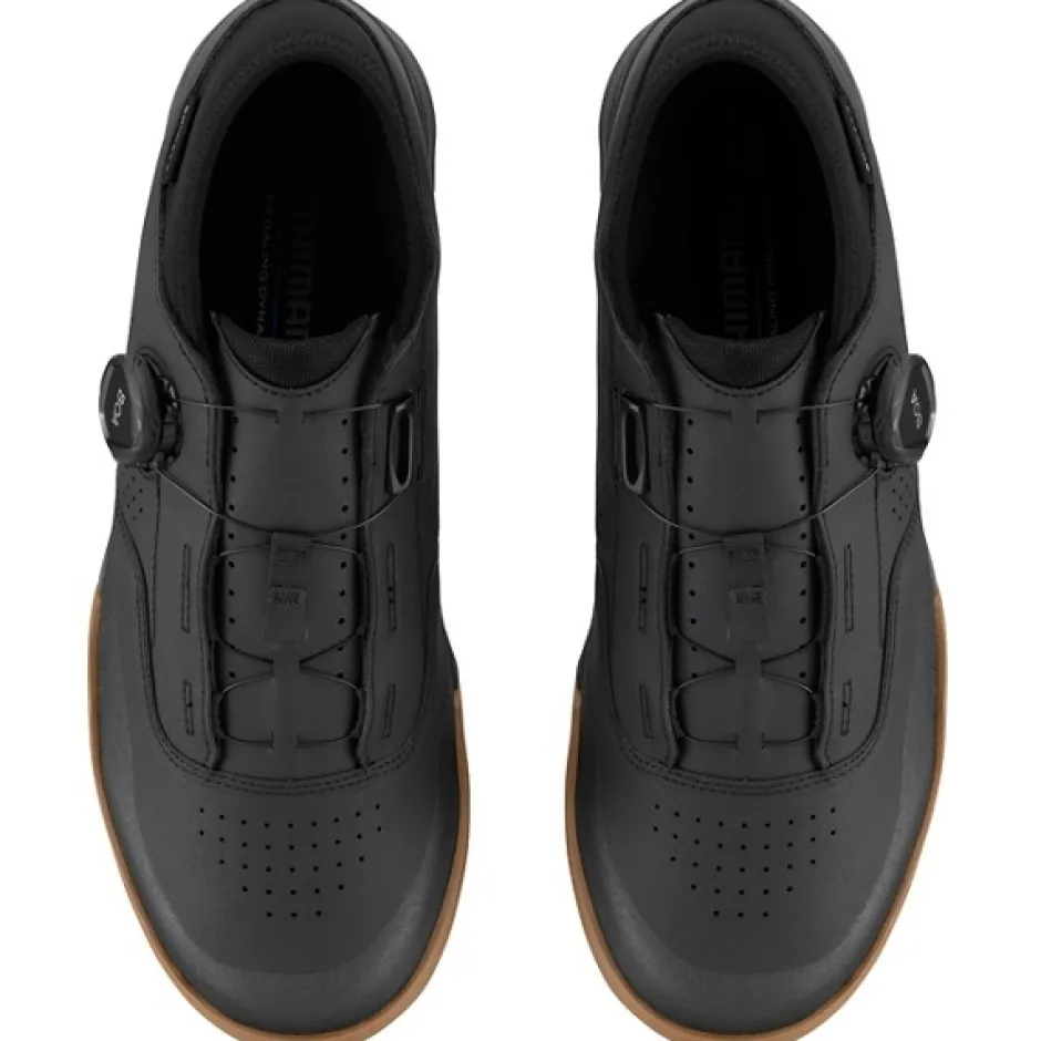 Mtb-Schoenen|Mtb-Schoenen < Shimano SH-GF800 MTB Schoenen Heren - Zwart/Amber