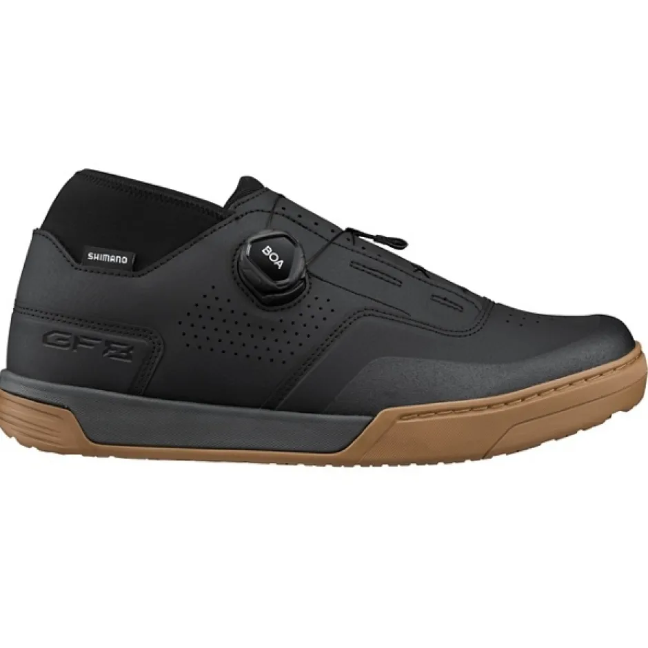 Mtb-Schoenen|Mtb-Schoenen < Shimano SH-GF800 MTB Schoenen Heren - Zwart/Amber