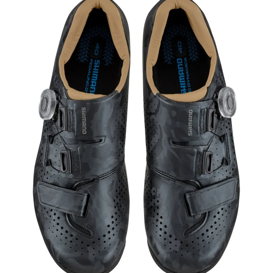 Klikschoenen|Gravelschoenen < Shimano SH-RX600 Gravel Bike Schoenen Dames - Stone Gray