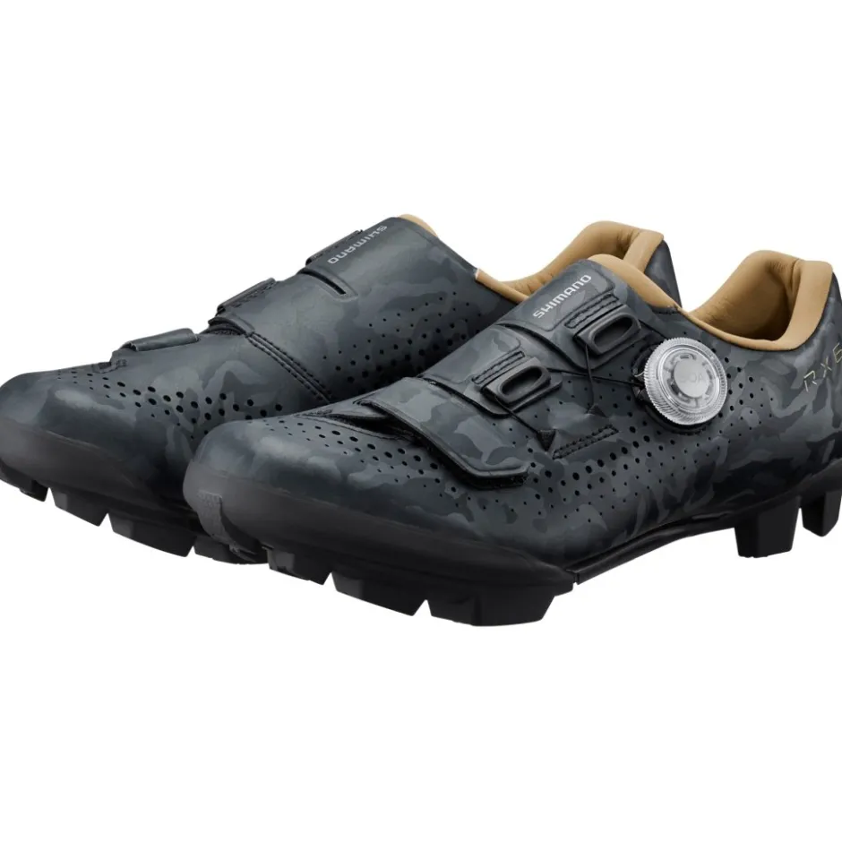 Klikschoenen|Gravelschoenen < Shimano SH-RX600 Gravel Bike Schoenen Dames - Stone Gray