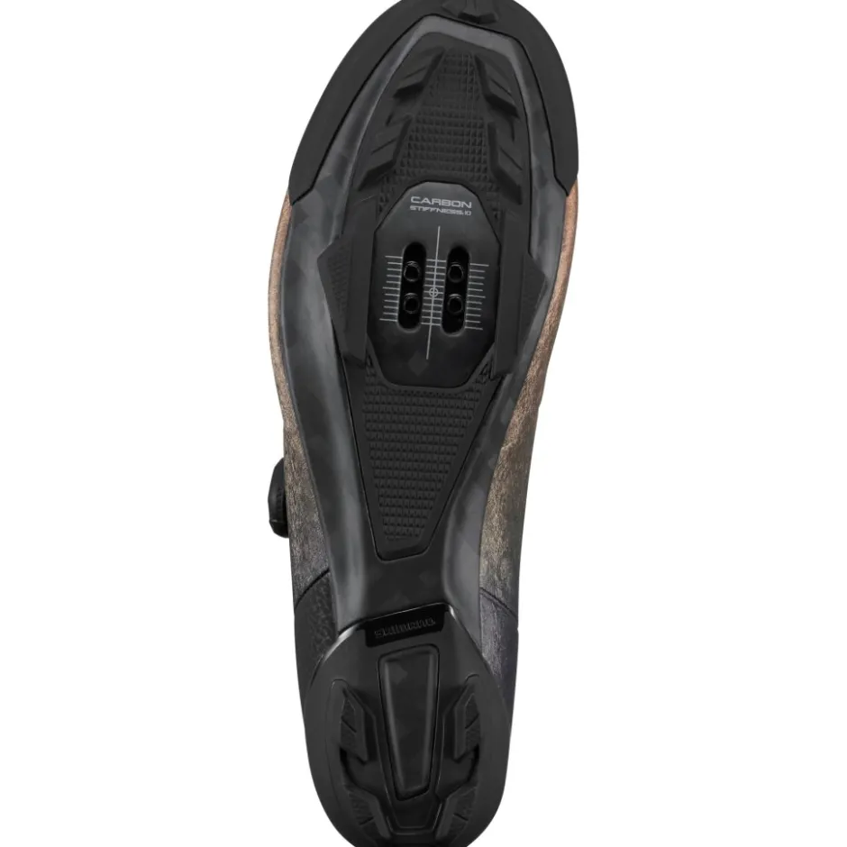 Gravelschoenen|Gravel Schoenen < Shimano SH-RX801R Gravel Schoenen Heren - Metallic Orange