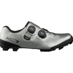 Klikschoenen|Mtb-Schoenen < Shimano SH-XC703 Fietsschoenen Heren - Breed - Zilver
