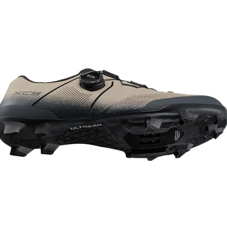 Klikschoenen|Mtb-Schoenen < Shimano SH-XC503 Fietsschoenen Heren - Breed - Sand Beige