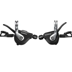 Shimano SL-RS700 Rapidfire Plus Flatbar Shift Lever - Clamp Band Type - 2x11-speed - Pair - black