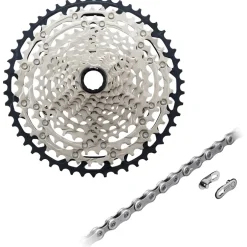 Shimano SLX 12-speed slijtageset - CS-M7100 cassette + CN-M7100 ketting