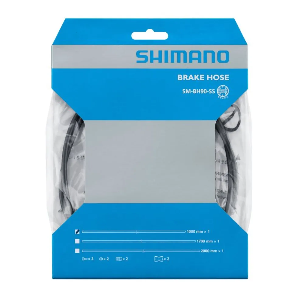 Shimano SM-BH90-SS Remleiding voor Schijfrem - 2000mm - zwart