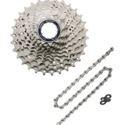 Shimano 105 11-speed slijtageset - CS-R7000 cassette + CN-HG601 ketting