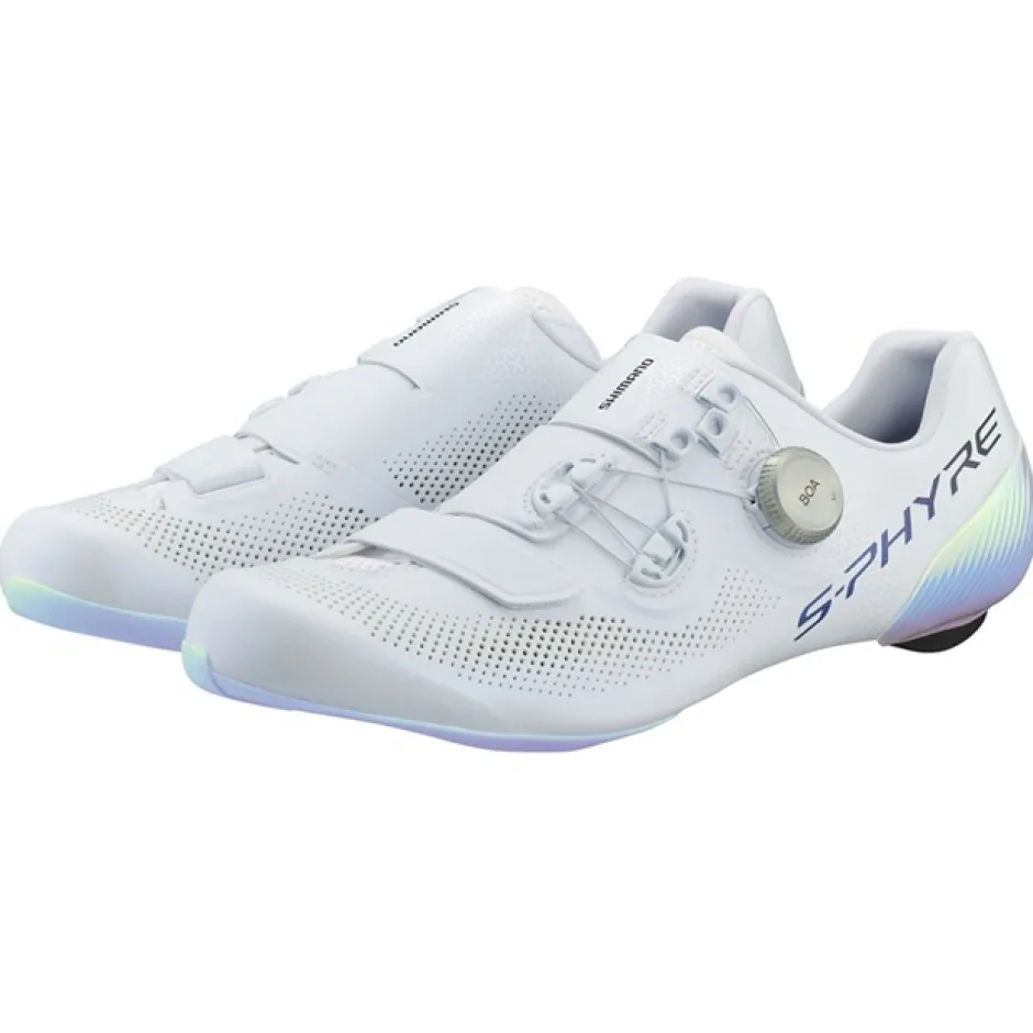 Klikschoenen|Wielrenschoenen < Shimano S-Phyre SH-RC903P Racefietsschoenen Heren - Wit