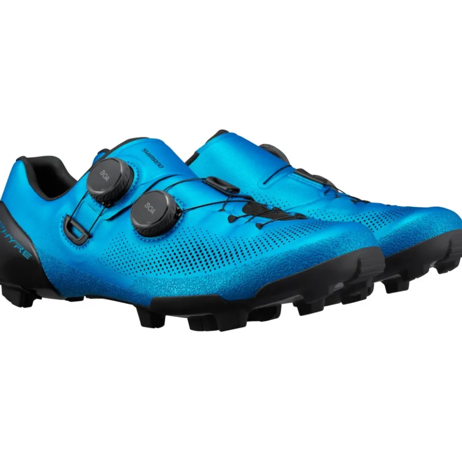 Klikschoenen|Gravelschoenen < Shimano S-Phyre SH-RX910 Gravel Schoenen Heren - Blauw
