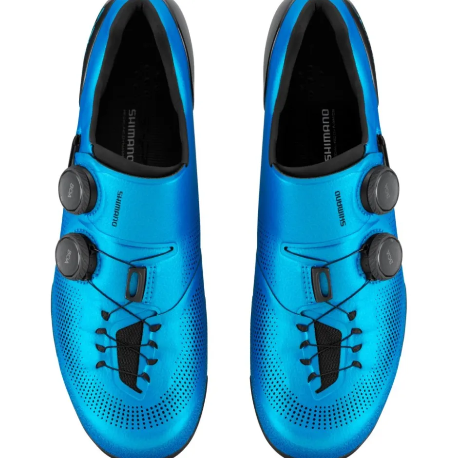 Klikschoenen|Gravelschoenen < Shimano S-Phyre SH-RX910 Gravel Schoenen Heren - Blauw