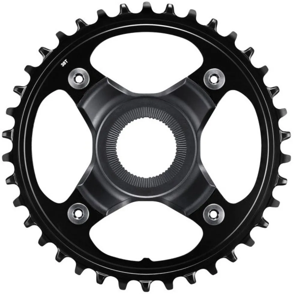 Shimano STePS SM-CRE80 Kettingblad voor FC-E8000 / E8050 / M8050 - 1x10/11-voudig - met 4-Arm Adapter - zwart