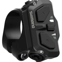 E-Bike Displays En Accessoires < Bosch Shimano STePS SW-EN600 Schakelaar - Gen. 2 | links (L) - 31.8/35.0mm - zwart - Speciale Aanbieding
