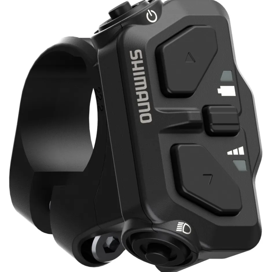 E-Bike Displays En Accessoires < Bosch Shimano STePS SW-EN600 Schakelaar - Gen. 2 | links (L) - 31.8/35.0mm - zwart - Speciale Aanbieding