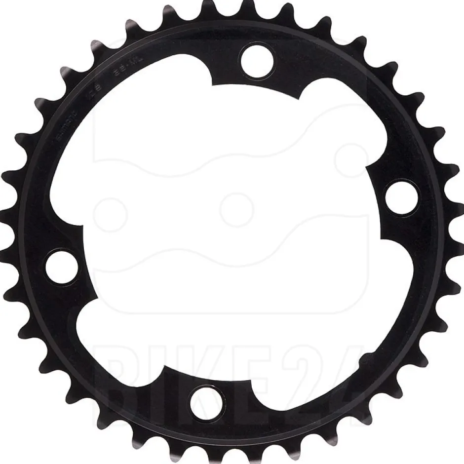 Kettingbladen < Shimano Tiagra FC-4700 Kettingblad - 2x10-voudig - zwart